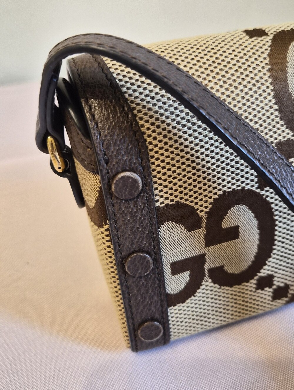Gucci Horsebit 1955 GG Supreme Small Shoulder/Crossbody Bag - Picture 8 of 16